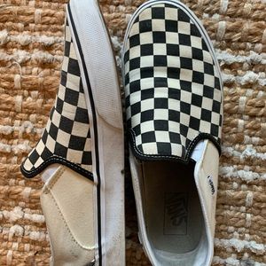 checkered vans